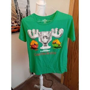 National Lampoon's Christmas Vacation Kids Graphic T-shirt Green Large 11/13